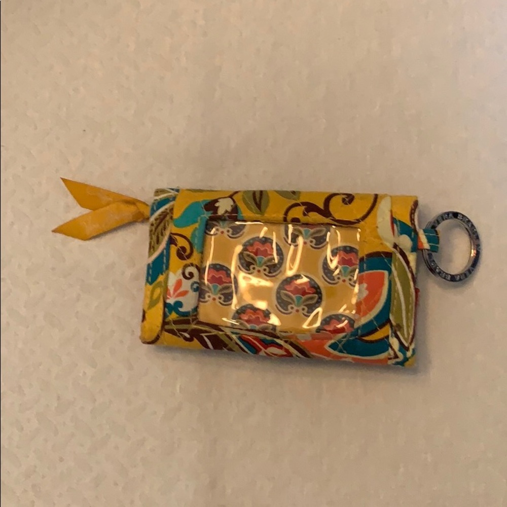 vera bradley ID holder/ wallet